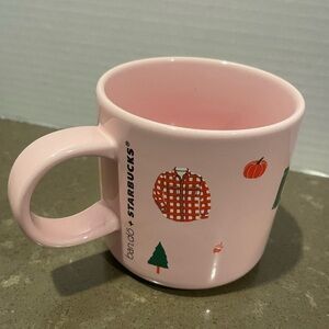 Starbucks Ban-Do Pink Sweater Weather Mug